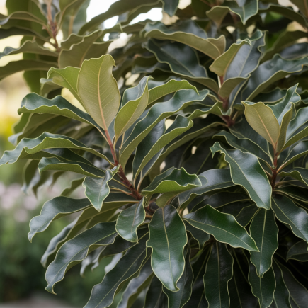 pittosporum-feuilles-vert-fonce-ondulees