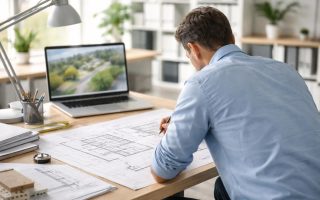 architecte-plans-table-bureau-lumineux