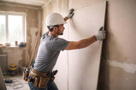 artisan-plaquiste-casque-mur-platre