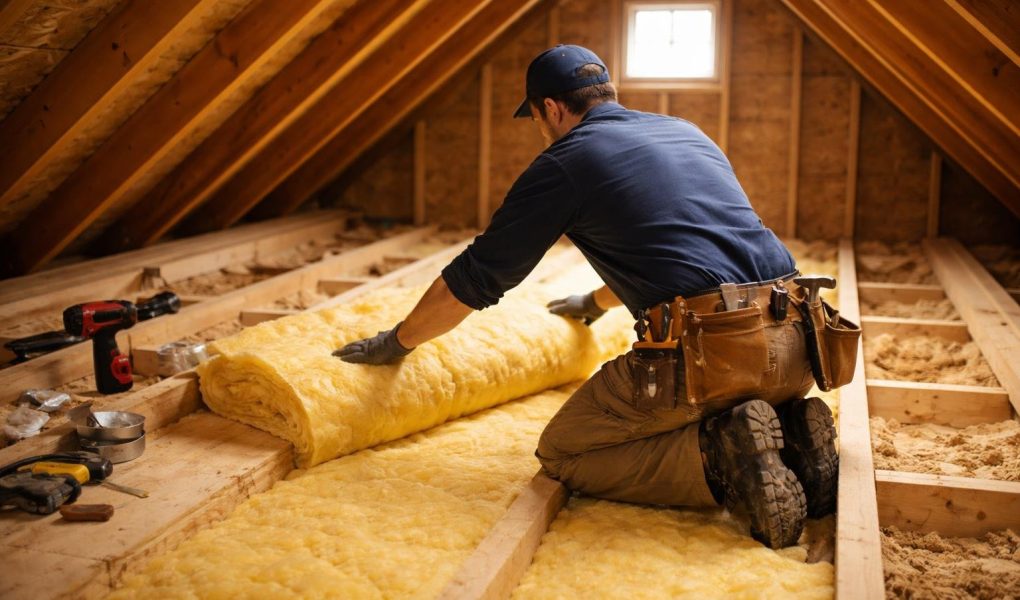 artisan-isolation-plancher-grenier-poutres