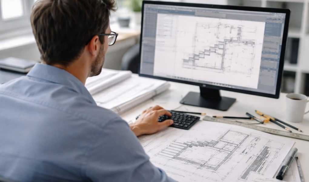 architecte-ordinateur-plans-table-drawingtools