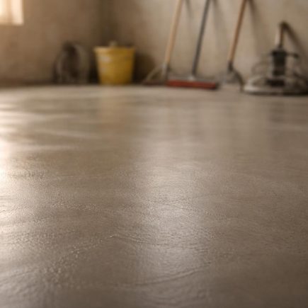 sol-lisse-outils-construction-lumiere