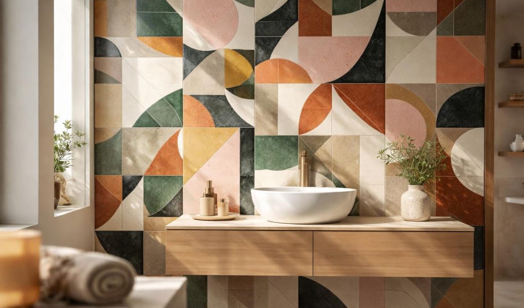 salle-bain-moderne-carrelage-geometrique