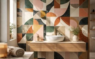salle-bain-moderne-carrelage-geometrique