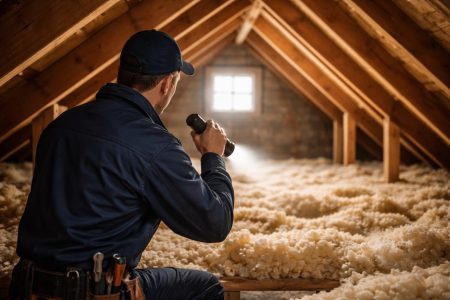 technicien-inspection-combles-poutres-lampe