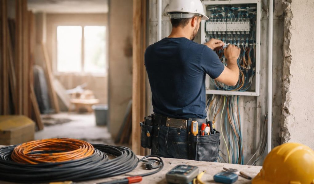 ouvrier-tableau-electrique-renovation-cables